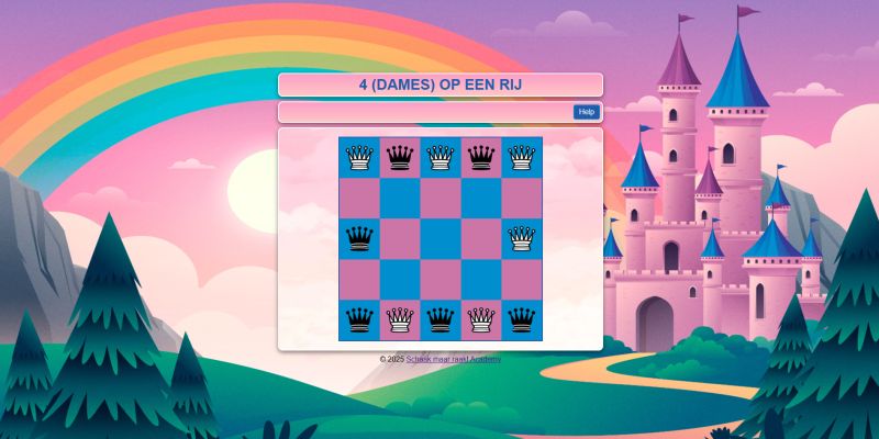 4 (Dames) op een rij