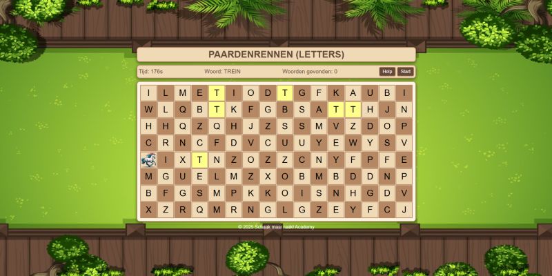 Paardenrennen (letters)